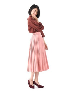 「Miminy Piminy（ミミニー ピミニー）のアイテム（シューズ）」を使った、Mafmof（マフモフ）さん（レディース・158cm）の秋コーディネート