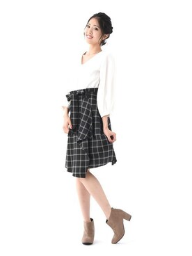 「Realta（レアルタ）のアイテム」を使った、Mafmof（マフモフ）さん（レディース・158cm）の冬コーディネート