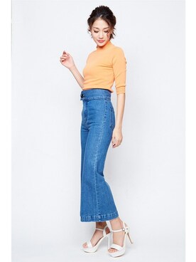 「Miminy Piminy（ミミニー ピミニー）のアイテム（シューズ）」を使った、Mafmof（マフモフ）さん（レディース・168cm）の春コーディネート