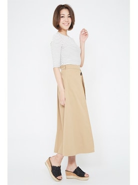 「Mafmof（マフモフ）のアイテム」を使った、Mafmof（マフモフ）さん（レディース・168cm）の春コーディネート