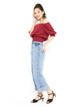 「Miminy Piminy（ミミニー ピミニー）のアイテム（シューズ）」を使った、Mafmof（マフモフ）さん（レディース・168cm）の夏コーディネート
