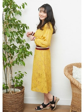 「Realta（レアルタ）のアイテム」を使った、Mafmof（マフモフ）さん（レディース・164cm）の夏コーディネート