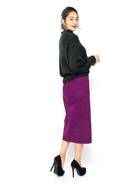 「Elvis Luce（エルビスルーチェ）のアイテム」を使った、Mafmof（マフモフ）さん（レディース・168cm）の秋コーディネート