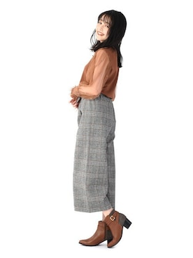 「Realta（レアルタ）のアイテム」を使った、Mafmof（マフモフ）さん（レディース・164cm）の冬コーディネート