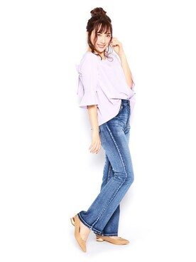 「Realta（レアルタ）のアイテム」を使った、Mafmof（マフモフ）さん（レディース・160cm）の冬コーディネート