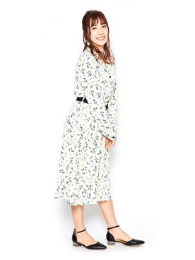 「Realta（レアルタ）のアイテム」を使った、Mafmof（マフモフ）さん（レディース・160cm）の春コーディネート