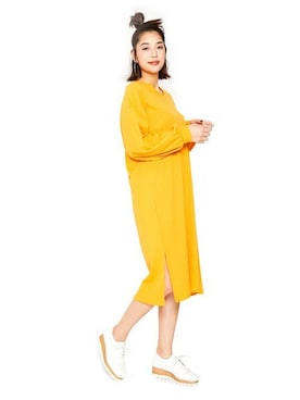 「Realta（レアルタ）のアイテム」を使った、Mafmof（マフモフ）さん（レディース・168cm）の春コーディネート