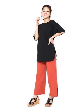 「Realta（レアルタ）のアイテム」を使った、Mafmof（マフモフ）さん（レディース・168cm）の夏コーディネート