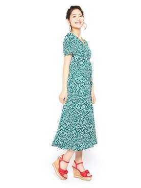 「Mafmof（マフモフ）のアイテム」を使った、Mafmof（マフモフ）さん（レディース・168cm）の夏コーディネート