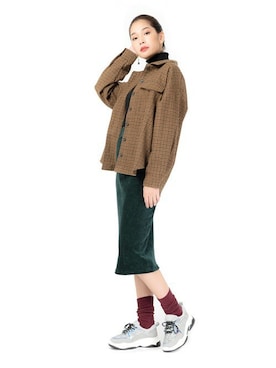「まふもふ」｜Mafmof（マフモフ）さん（レディース・168cm）の冬コーディネート