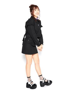 「まふもふ」｜Mafmof（マフモフ）さん（レディース・164cm）の冬コーディネート