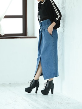 「MafMof」｜Mafmof（マフモフ）さん（レディース・163cm）の冬コーディネート