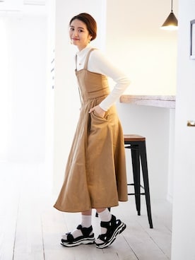 「MafMof」｜Mafmof（マフモフ）さん（レディース・164cm）の春コーディネート