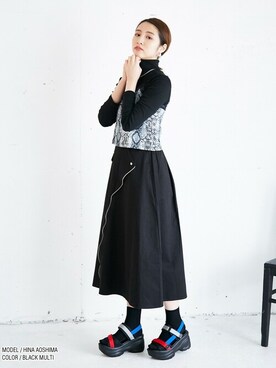 「MafMof」｜Mafmof（マフモフ）さん（レディース・155cm）の春コーディネート