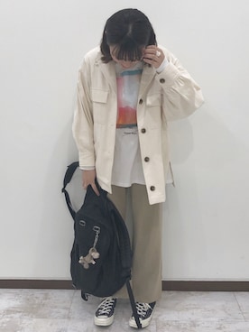 miyuさん（レディース・163cm）の春コーディネート