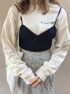「マーガレット」｜miyuさん（レディース・163cm）の春コーディネート