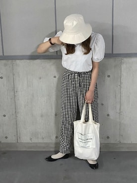 「fd style（エフディ スタイル）のアイテム（帽子）」を使った、miyuさん（レディース・163cm）の秋コーディネート