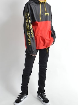 「THRASHER（スラッシャー）のアイテム」を使った、ROOPTOKYO　TO-YOさん（メンズ・175cm）の秋コーディネート