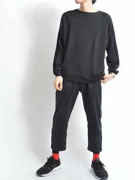 「REMI RELIEF（レミレリーフ）のアイテム」を使った、ROOPTOKYO　TO-YOさん（メンズ・175cm）の秋コーディネート