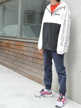 「PUMA」｜「アイテム（マウンテンパーカー）」を使った、ROOPTOKYO　TO-YOさん（メンズ・175cm）の秋コーディネート