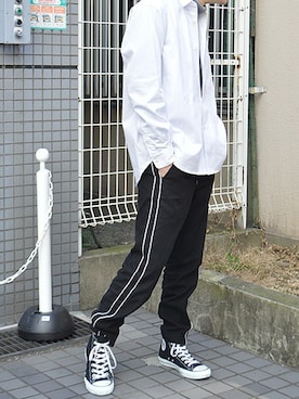 「コンバース ハイカット」｜ROOPTOKYO　TO-YOさん（メンズ・175cm）の冬コーディネート