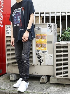 「ロック」｜ROOPTOKYO　TO-YOさん（メンズ・175cm）の夏コーディネート