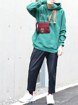 「THRASHER（スラッシャー）のアイテム」を使った、ROOPTOKYO　TO-YOさん（メンズ・175cm）の秋コーディネート