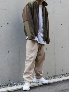 「orslow」｜「アイテム（ブルゾン）」を使った、ROOPTOKYO　TO-YOさん（メンズ・175cm）の秋コーディネート