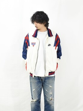 Nike ナイキ の ヴィンテージ古着 90 S Nike ナイキ ナイロンジャケット Cross Training ナイロンジャケット Wear