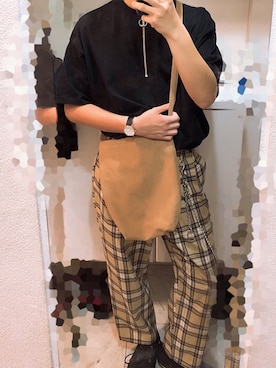 「MARC JACOBS（マークジェイコブス）のアイテム（腕時計）」を使った、あーるさん（メンズ・163cm）の夏コーディネート