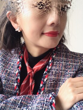 「アイテム（ベースメイク）」を使った、罗小川77さん（レディース・160cm・20代）の春コーディネート