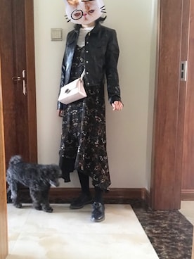 「DAZZLE（ダズル）のアイテム（ジャケット/アウター）」を使った、罗小川77さん（レディース・160cm）の春コーディネート