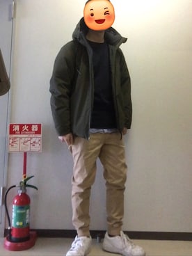 「BEAMS LIGHTS（ビームスライツ）のアイテム（ダウンジャケット/コート）」を使った、kennさん（メンズ・172cm）の冬コーディネート