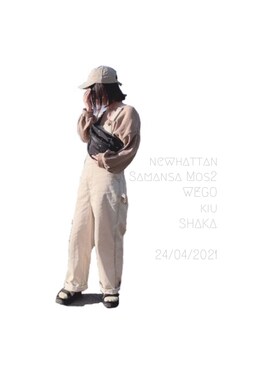 ふじあゆ٩( ᐖ )۶さん（レディース・149cm）の春コーディネート