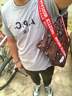 2F堂さん（メンズ・172cm）の夏コーディネート