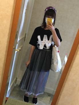 「AAA(トリプルエー)(トリプルエー)のアイテム」を使った、yuikさん(レディース・161cm)の秋コーディネート