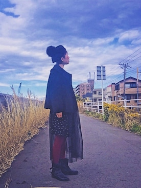 ひーこさん（レディース・154cm）の春コーディネート