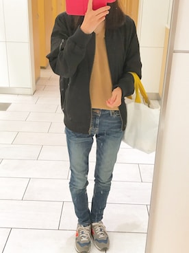 m-aさん（レディース・155cm）の秋コーディネート