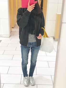 m-aさん（レディース・155cm）の秋コーディネート