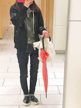 m-aさん（レディース・155cm）の秋コーディネート