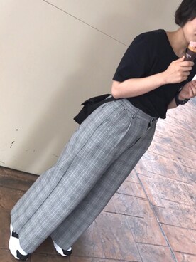 ひなこさん（レディース・154cm）の秋コーディネート