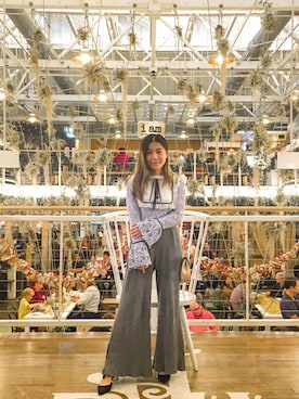 amberchauさん（レディース・157cm）の冬コーディネート