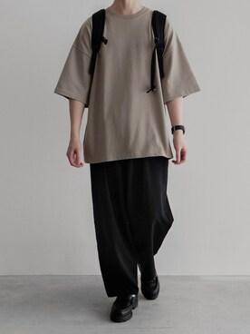 レディースのtシャツ カットソー ベージュ系 コーディネート Zozotown