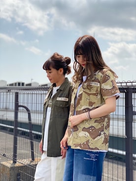 「GWコーデ」｜Akaneさん（レディース・155cm）の春コーディネート