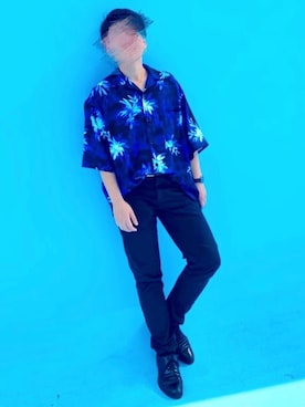 まめぽんさん（メンズ・162cm）の夏コーディネート