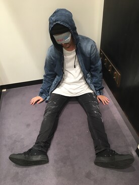 「diesel denim」｜HALさん（メンズ・168cm）の夏コーディネート