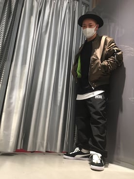 「アイテム（ブルゾン）」を使った、HALさん（メンズ・168cm・40代）の秋コーディネート