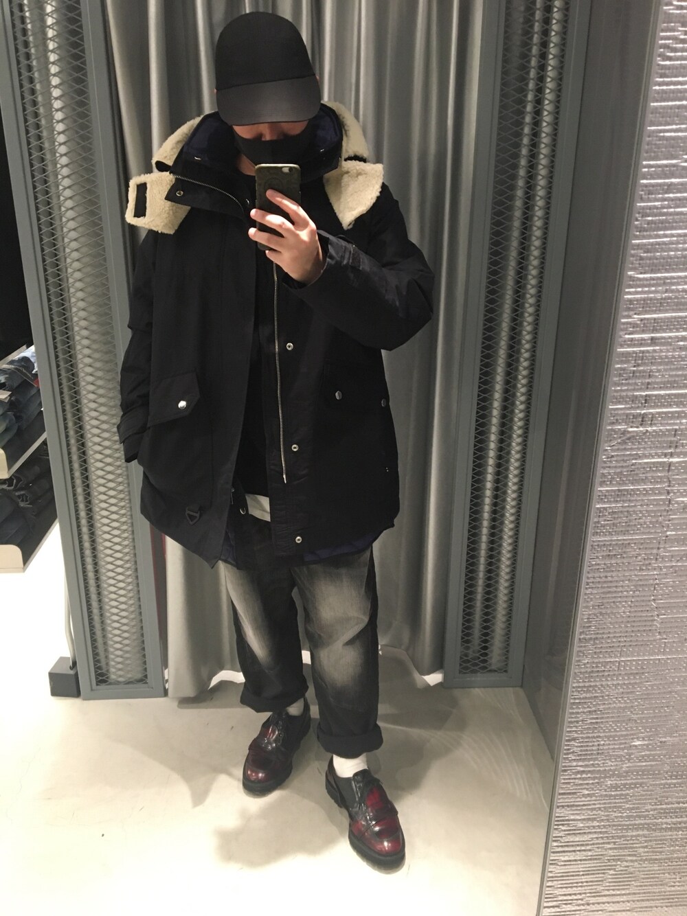 DIESEL（ディーゼル）の「メンズ ミリタリー コート デタッチャブル