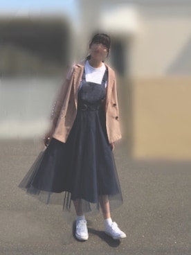 Lilou De Chouchou リルデシュシュ のワンピース ドレスを使った人気ファッションコーディネート Wear