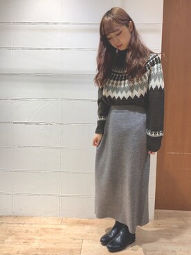 kanakoさん(レディース・158cm)の冬コーディネート